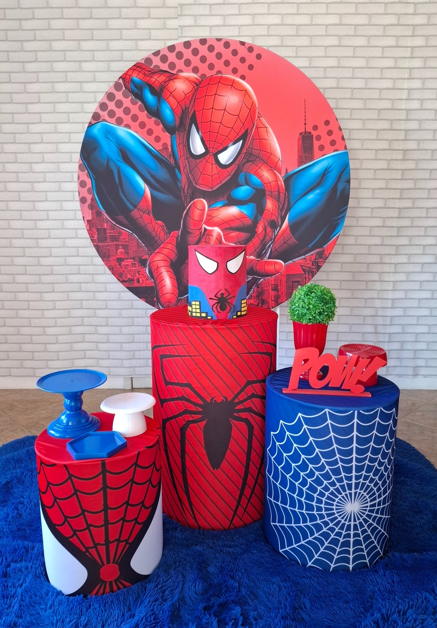 Homem Aranha Kit Bronze  - Quel festas ateliê