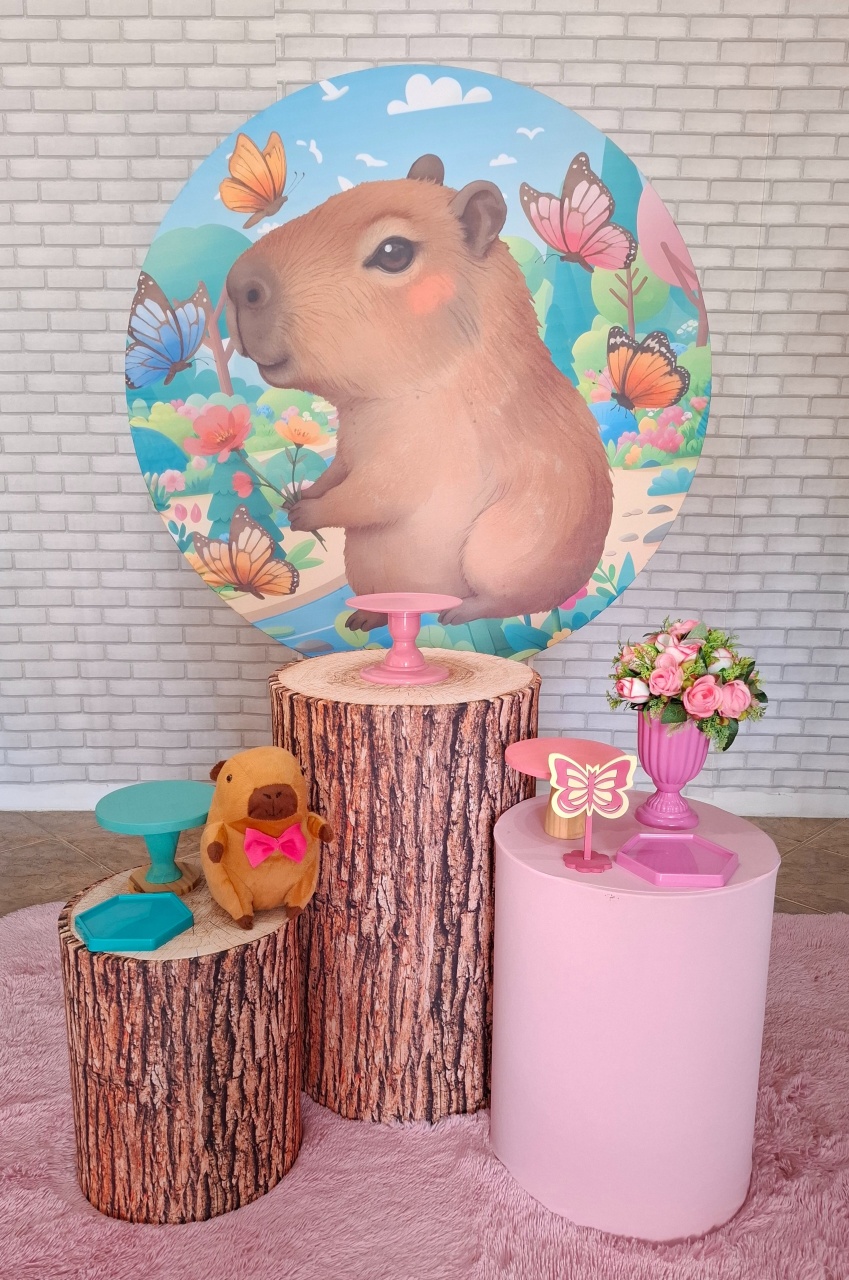 Capivara Kit Bronze - Quel festas ateliê