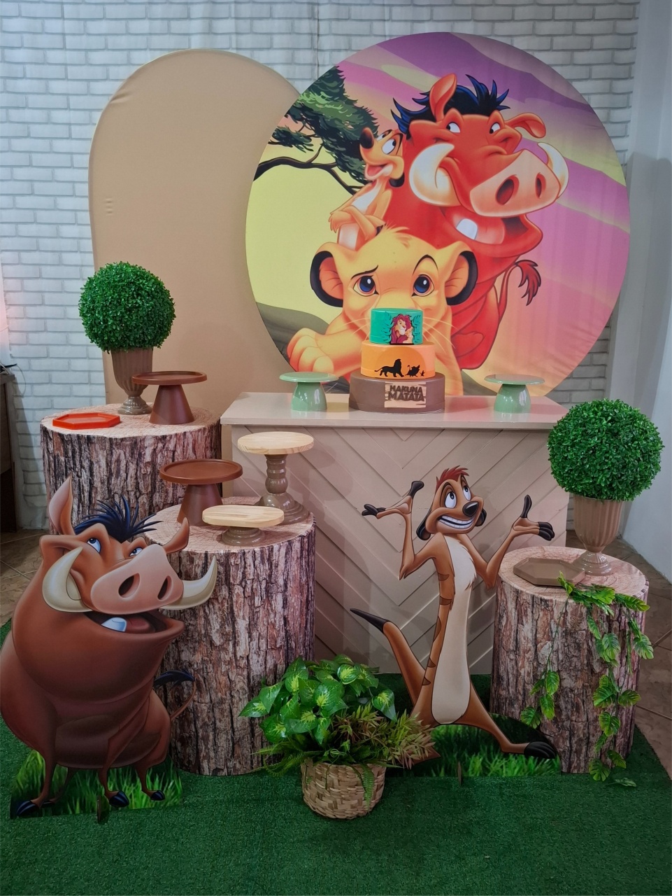Rei Leão Kit Ouro - Quel festas ateliê