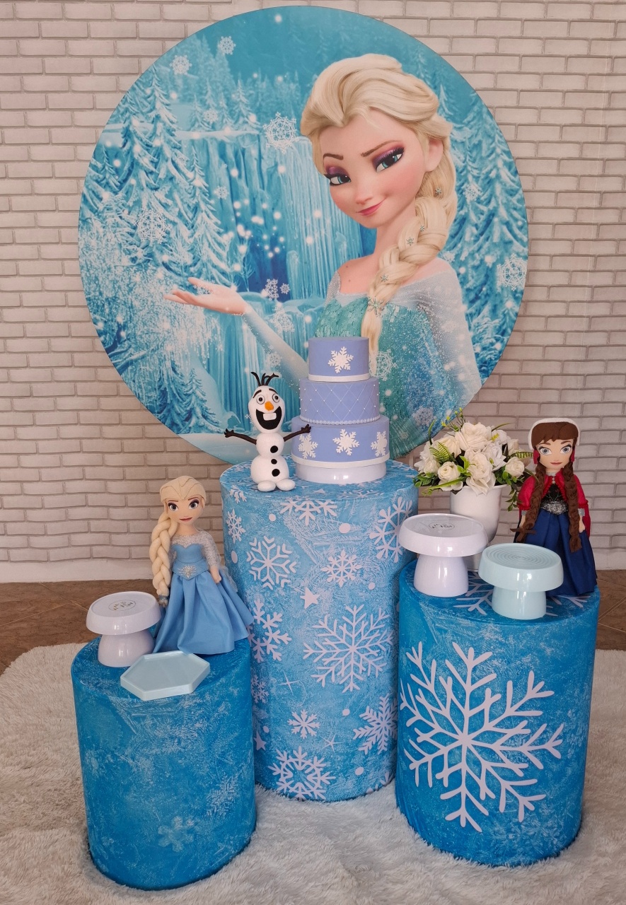 Frozen Kit Bronze - Quel festas ateliê