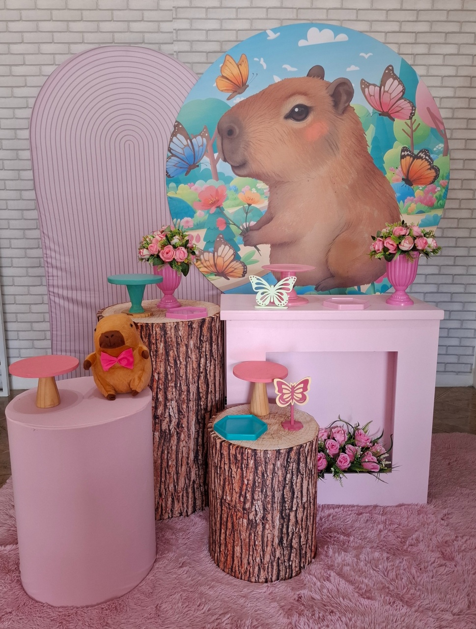 Capivara Kit Ouro  - Quel festas ateliê