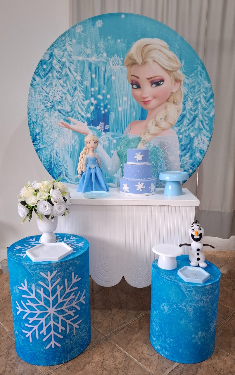 Frozen Kit Prata - Quel festas ateliê