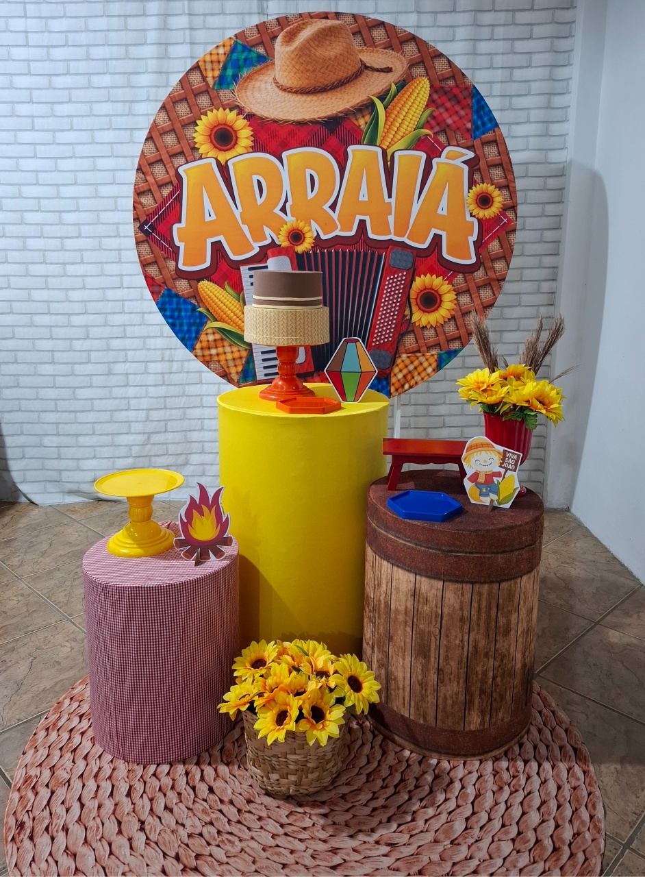 Arraiá Kit Bronze - Quel festas ateliê