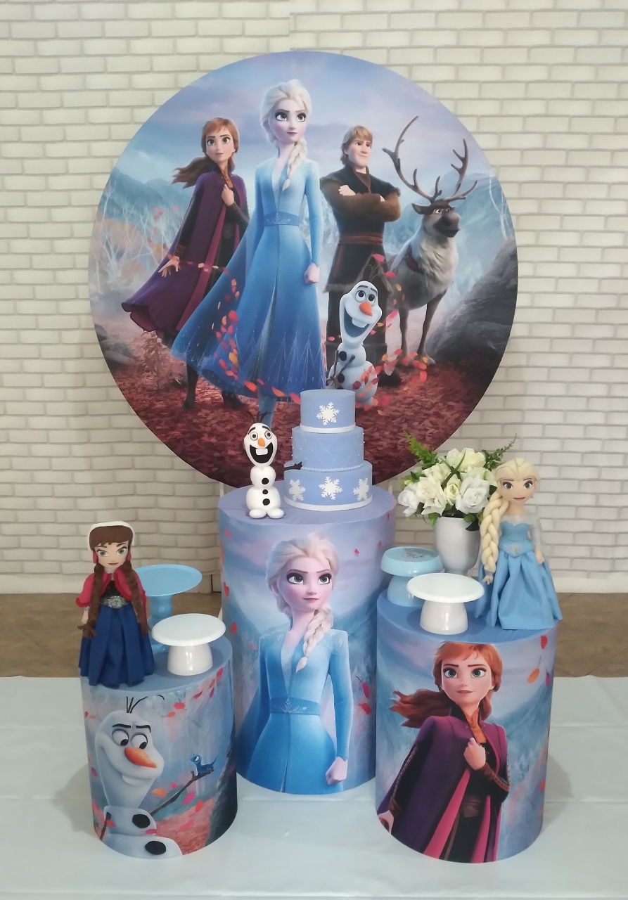 Frozen Kit Bronze - Quel festas ateliê