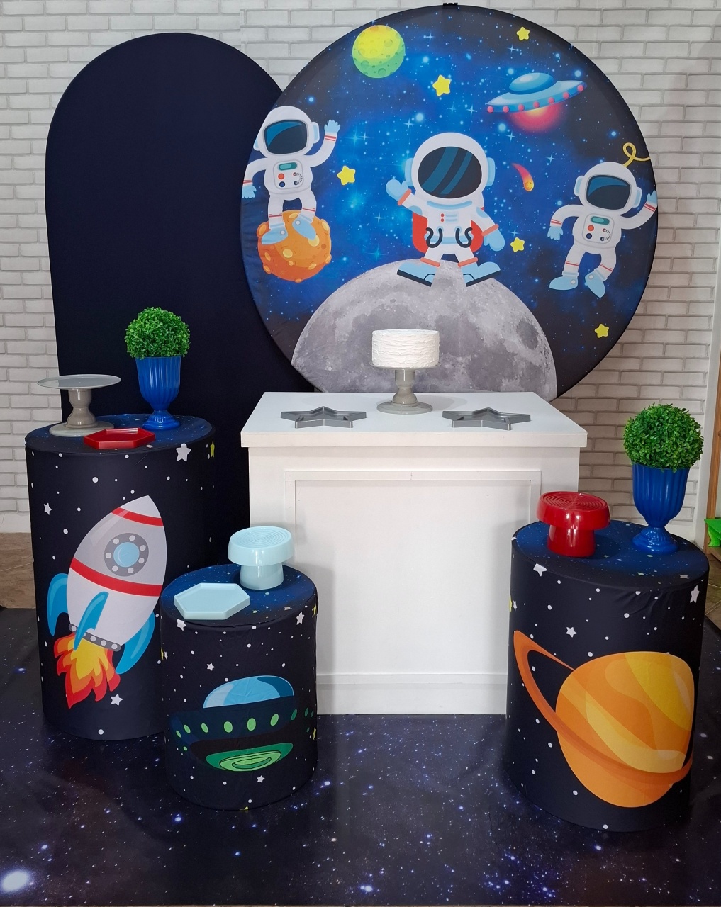 Astronauta Kit Ouro - Quel festas ateliê