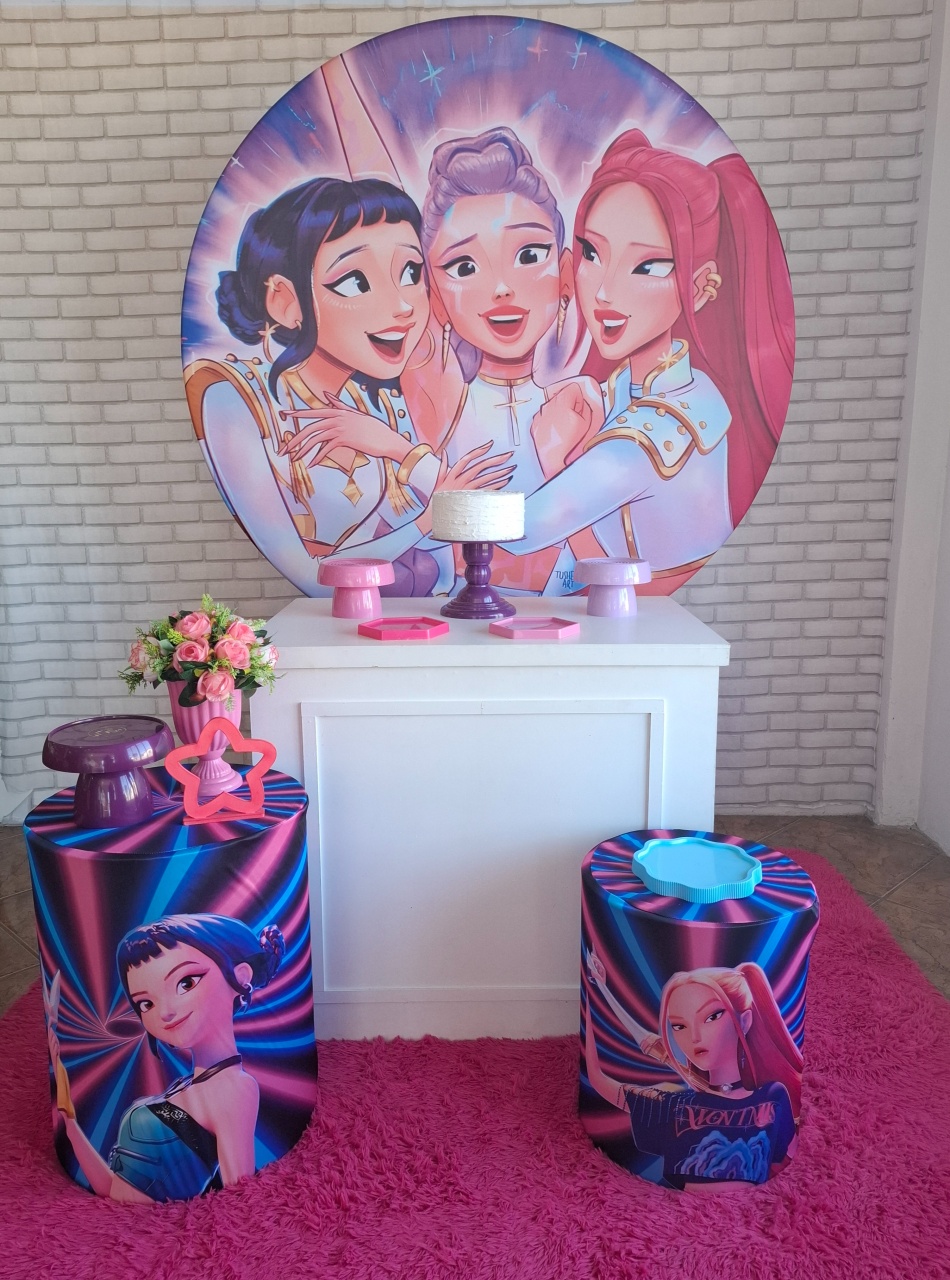 Guerreiras Do Kpop Kit Prata - Quel festas ateliê