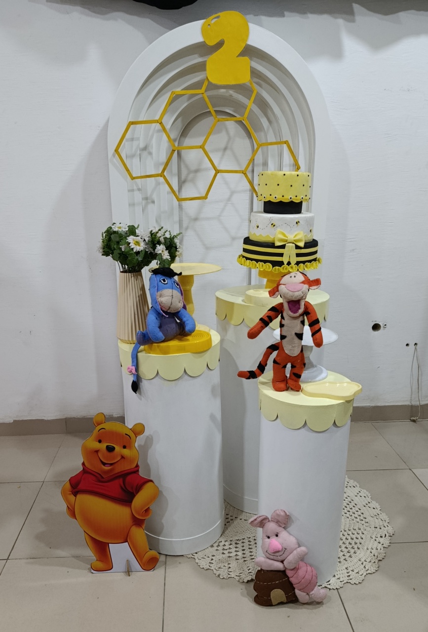 Kit Pooh Portal 3D - Kecafestas 