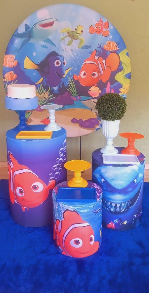 Kit Procurando Nemo Basic - Kecafestas 
