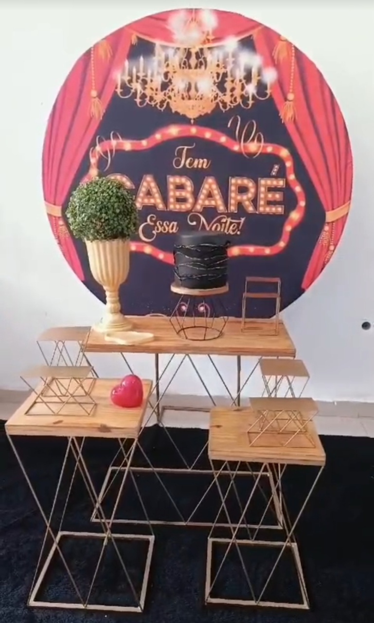 Kit Cabaré Basic - Kecafestas 