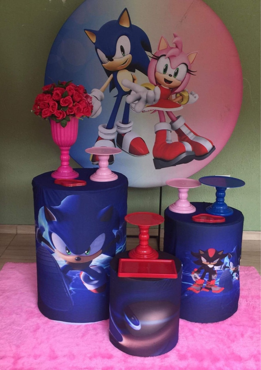 Kit Sonic Rosa Basic    - Kecafestas 