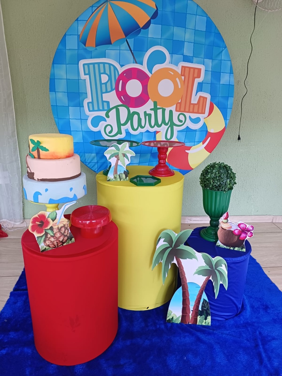 Kit Pool Party  2 Basic - Kecafestas 