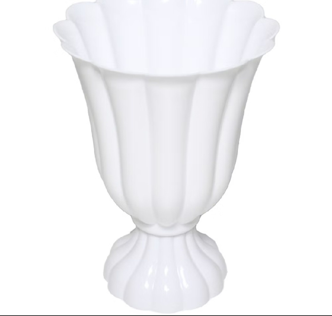 Vaso Slin Branco - Kecafestas 