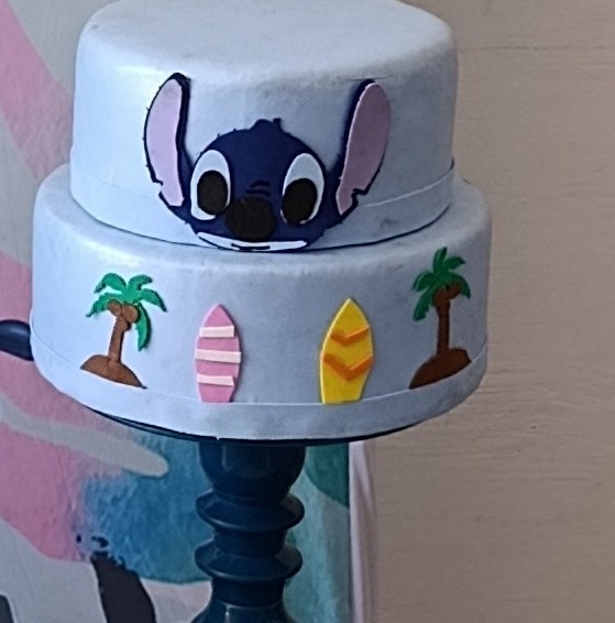 Bolo Fake Stitch  - Kecafestas 