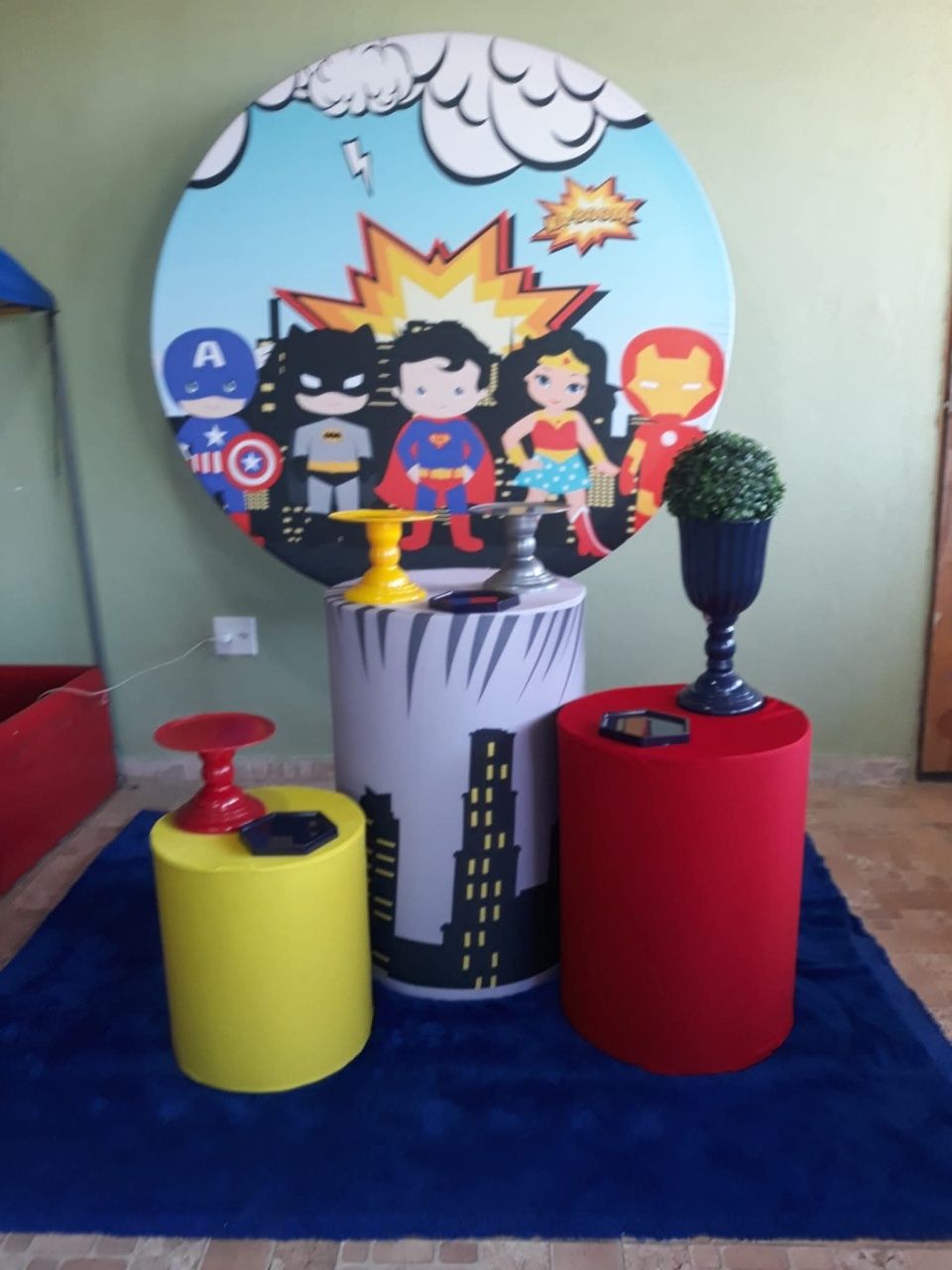Kit Heróis Baby Basic  - Kecafestas 