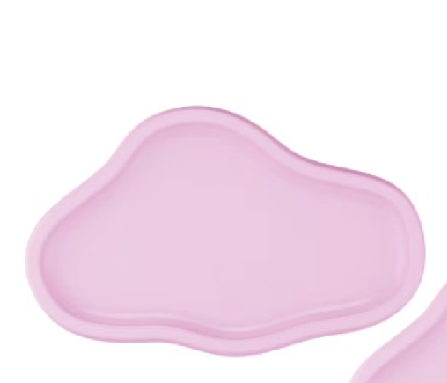 Bandeja Orgânica Rosa Candy  - Kecafestas 