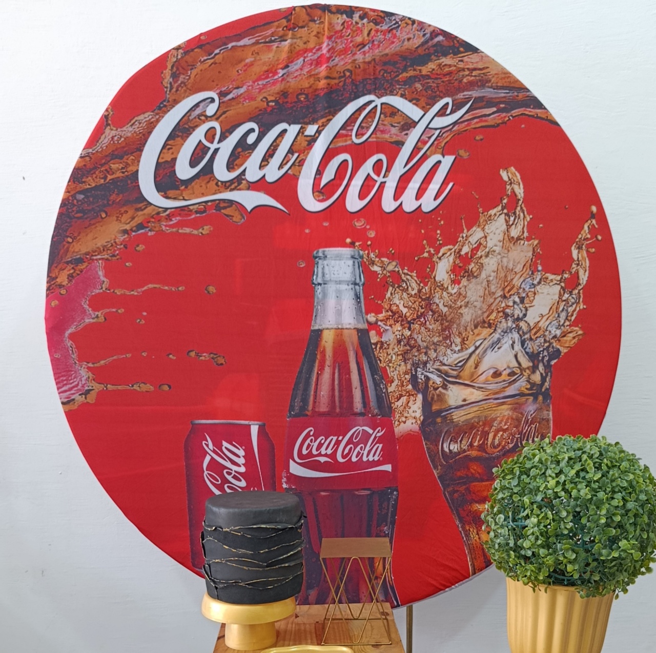 Painel Sublimado Coca-Cola - Kecafestas 