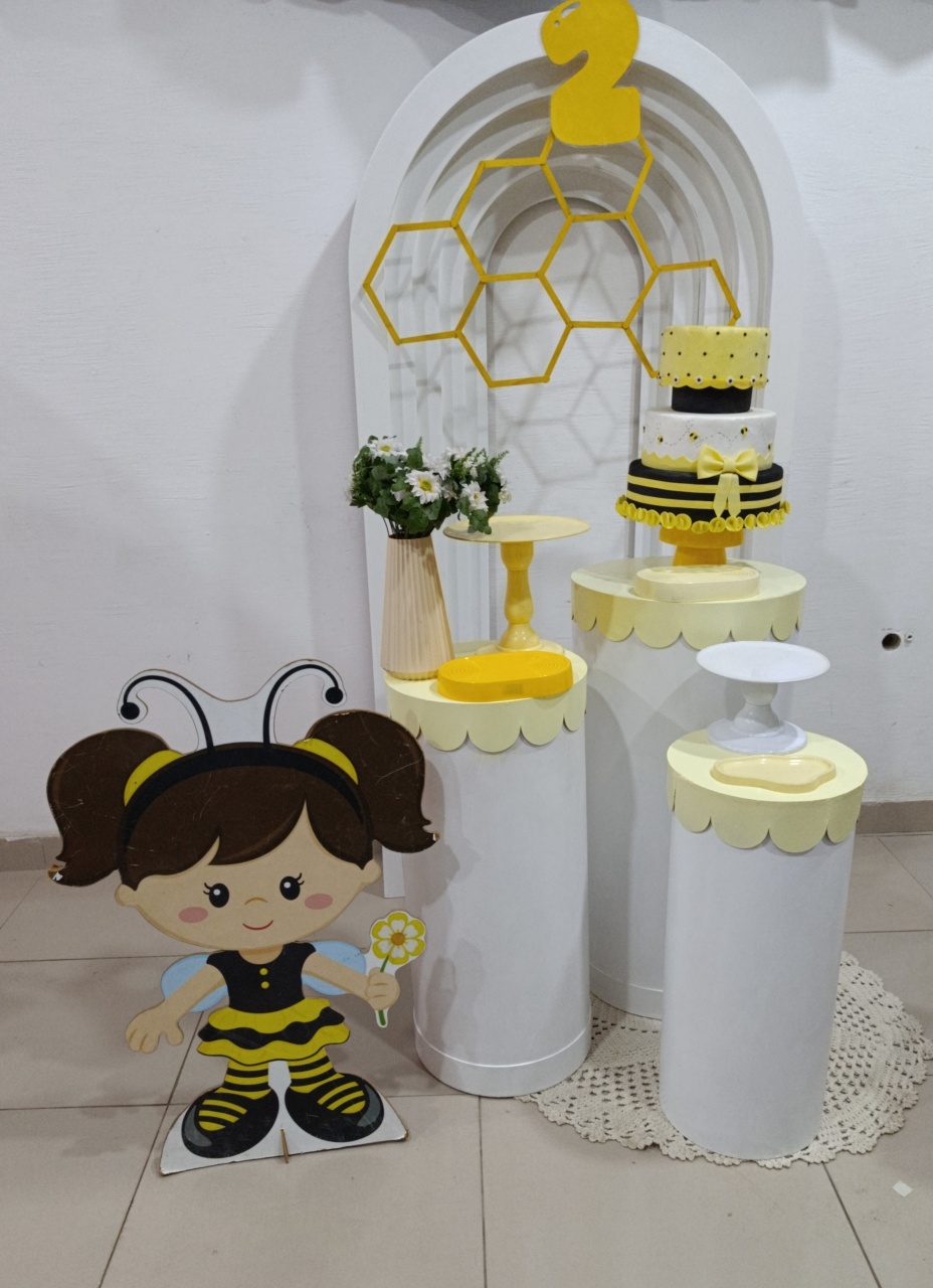 Kit Pooh Abelhinhal 3D - Kecafestas 