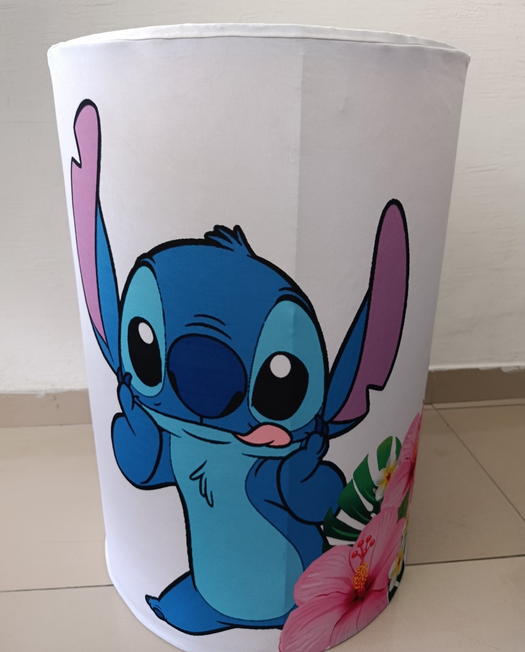Capa Para Stich Com Fundo Branco G  - Kecafestas 