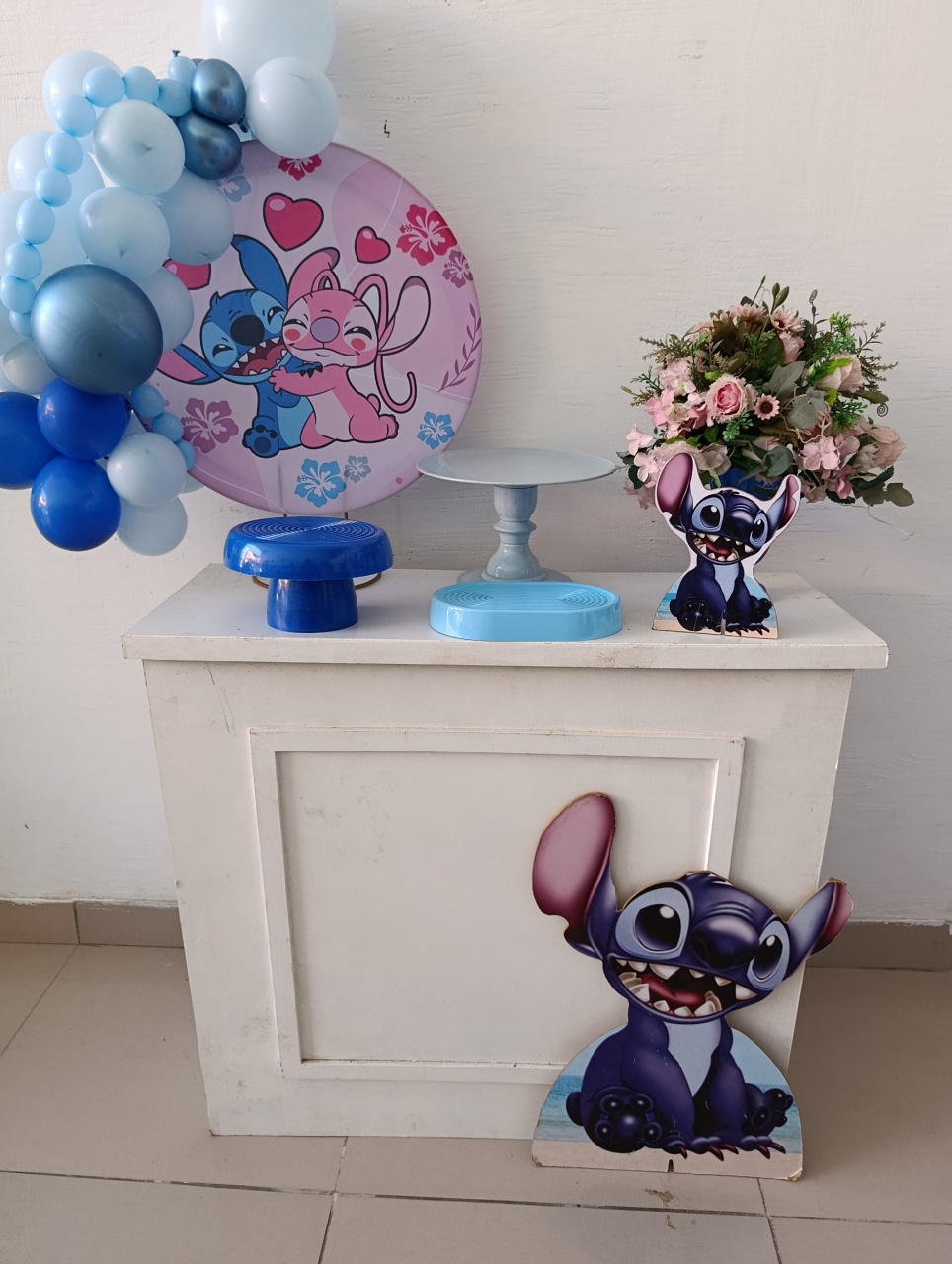 Kit Só Um Bolinho Stitch Com Mesas 2 - Kecafestas 