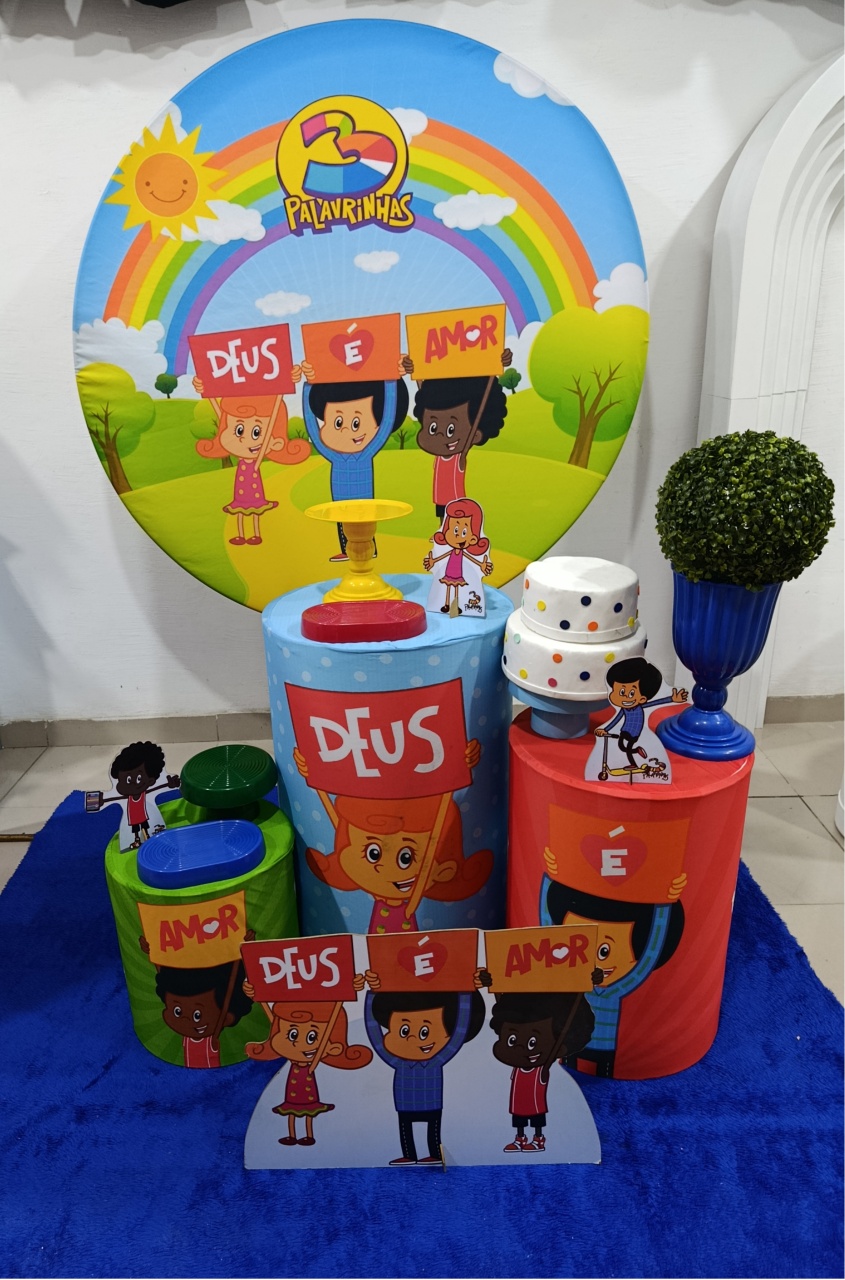Kit 3 Palavrinhas Basic - Kecafestas 