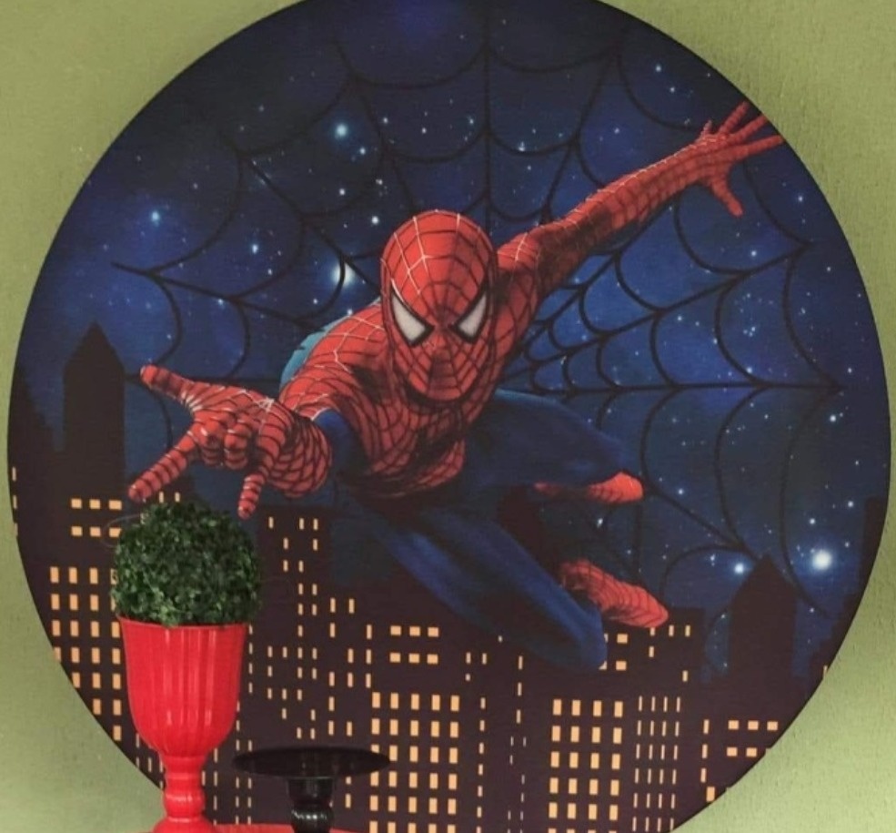 Painel Sublimado Homem Aranha 1 - Kecafestas 