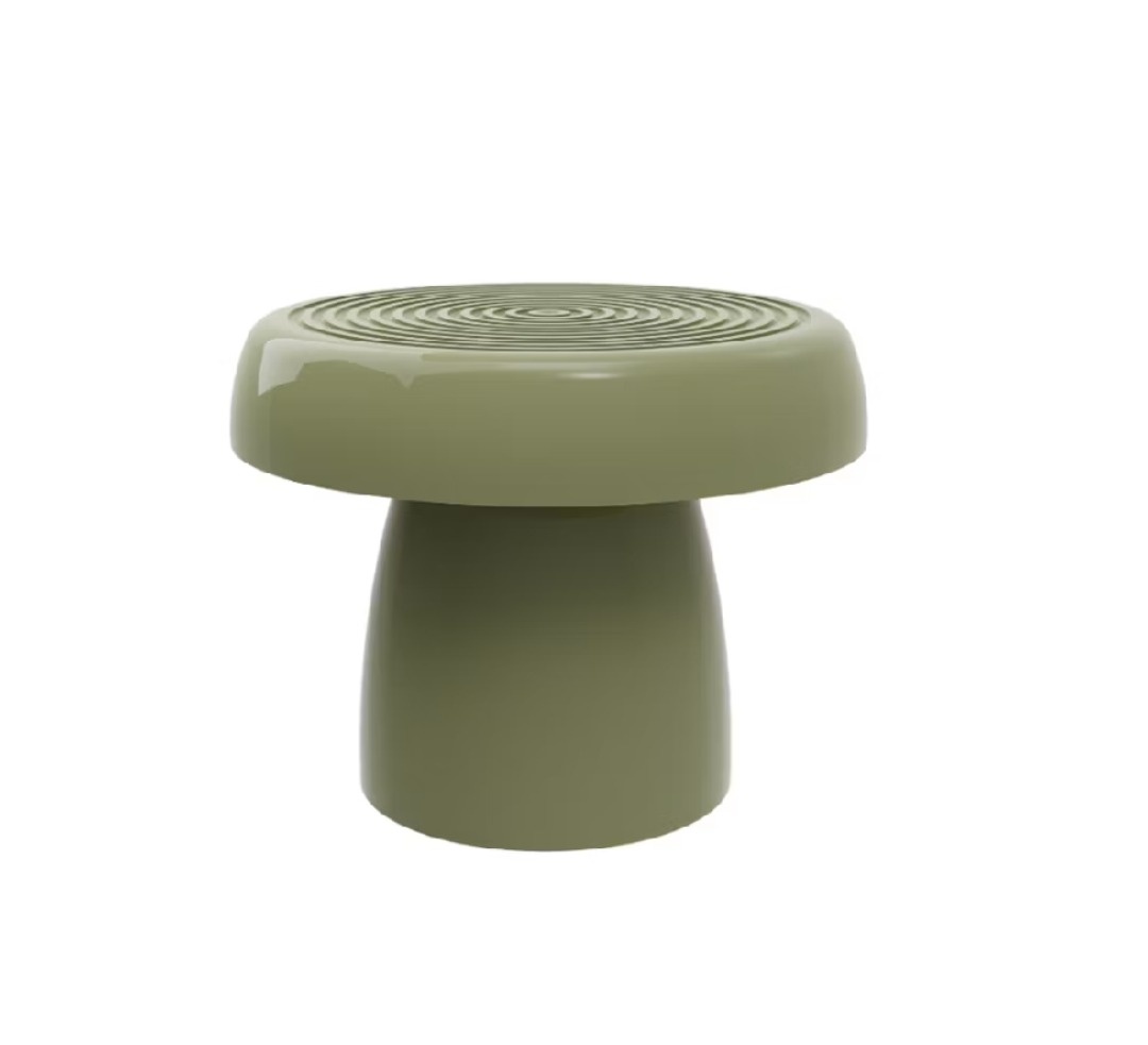 Bandejas Cogumelo M Verde Oliva  - Kecafestas 
