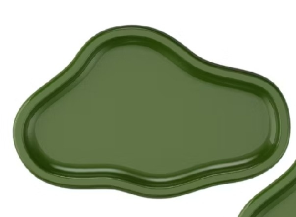 Bandeja Orgânica Verde Militar  - Kecafestas 