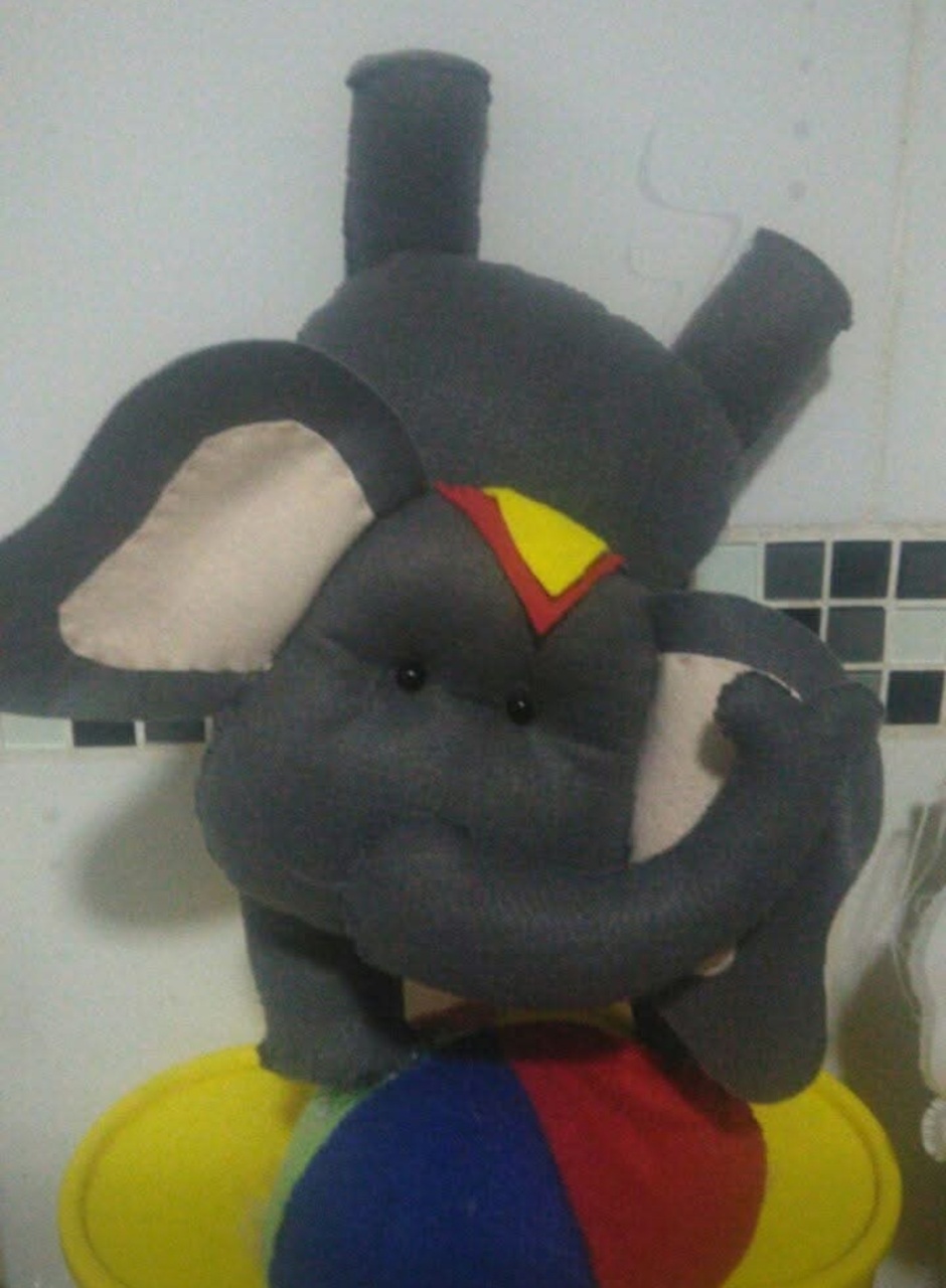 Elefante Feltro  - Kecafestas 