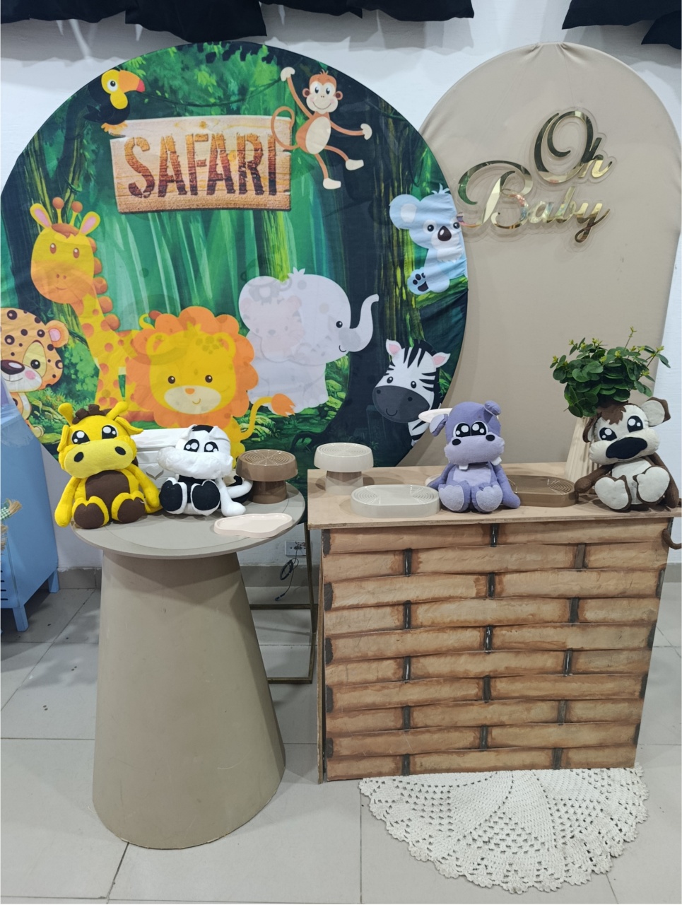 Pegue E Monte Diamante Safarl Baby - Kecafestas 