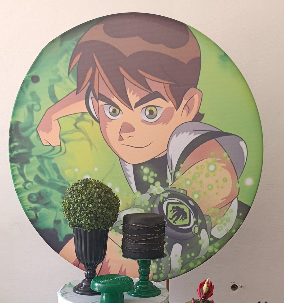 Painel Sublimado Ben 10 - Kecafestas 