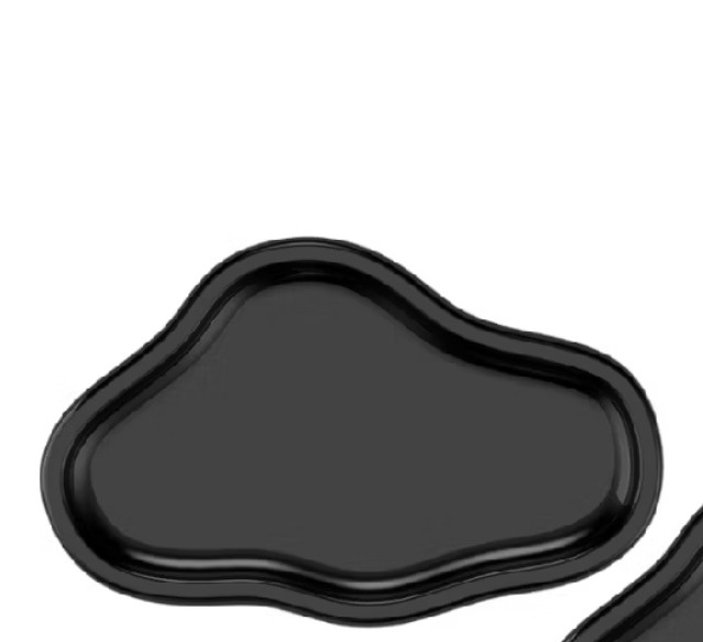Bandeja Orgânica Preta  - Kecafestas 