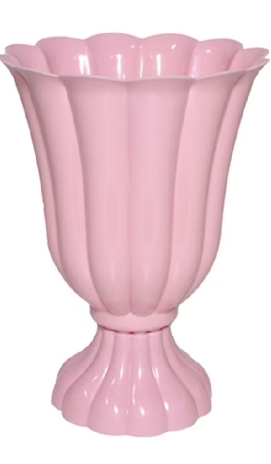 Vaso Slin Rosa Bebê  - Kecafestas 