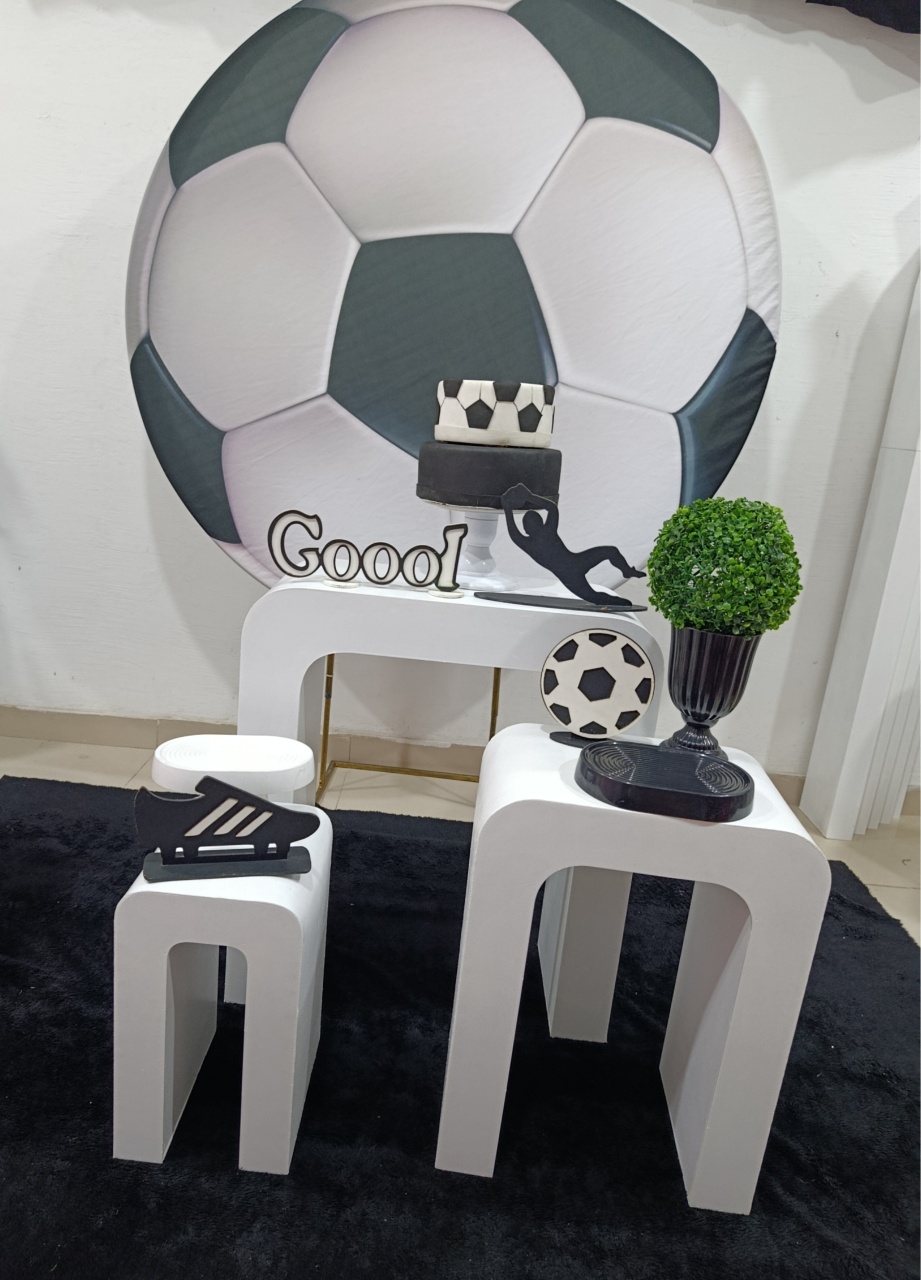 Kit Bola Futebol Mesa U - Kecafestas 