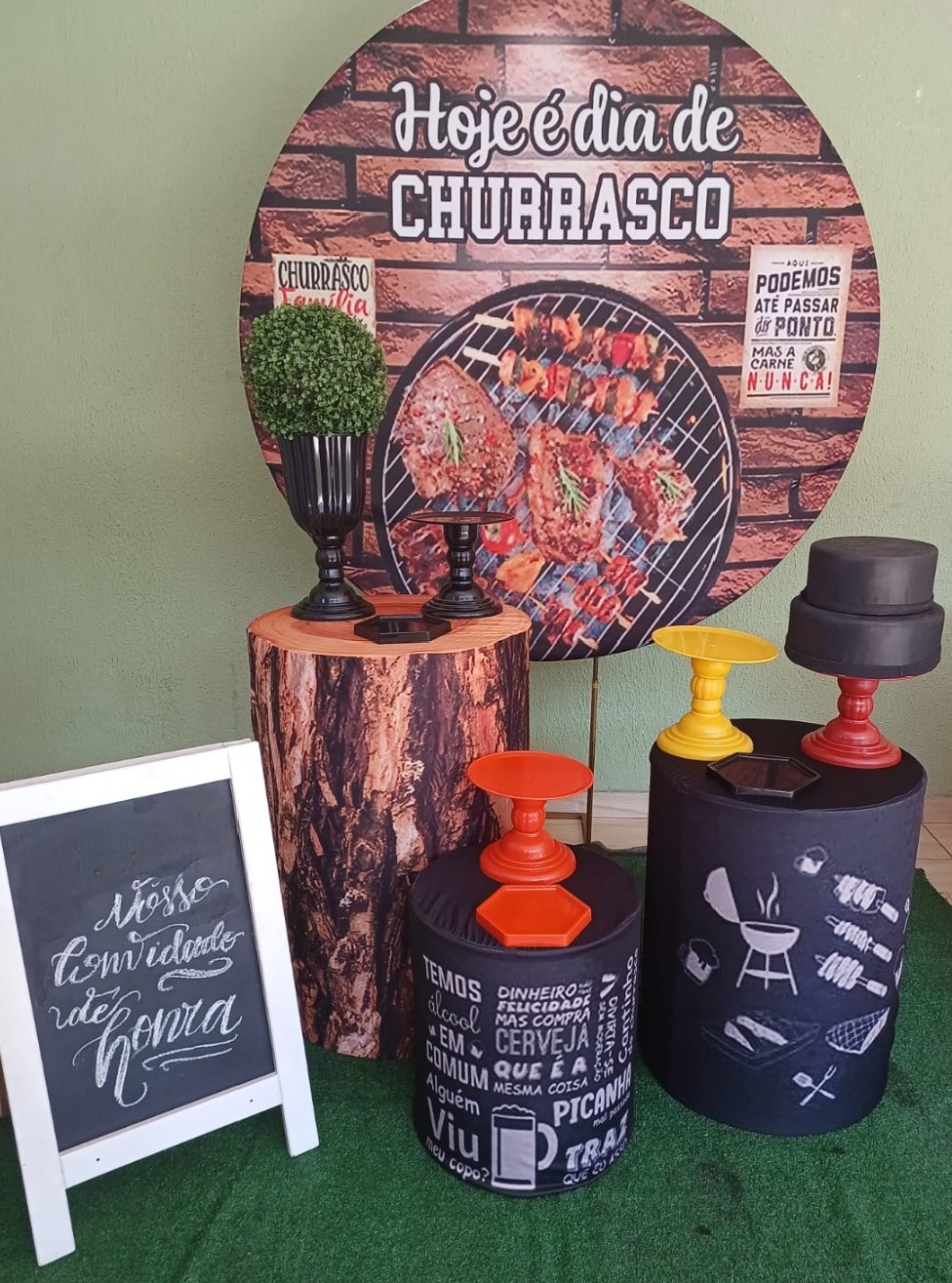 Kit Churrasco Basic   - Kecafestas 