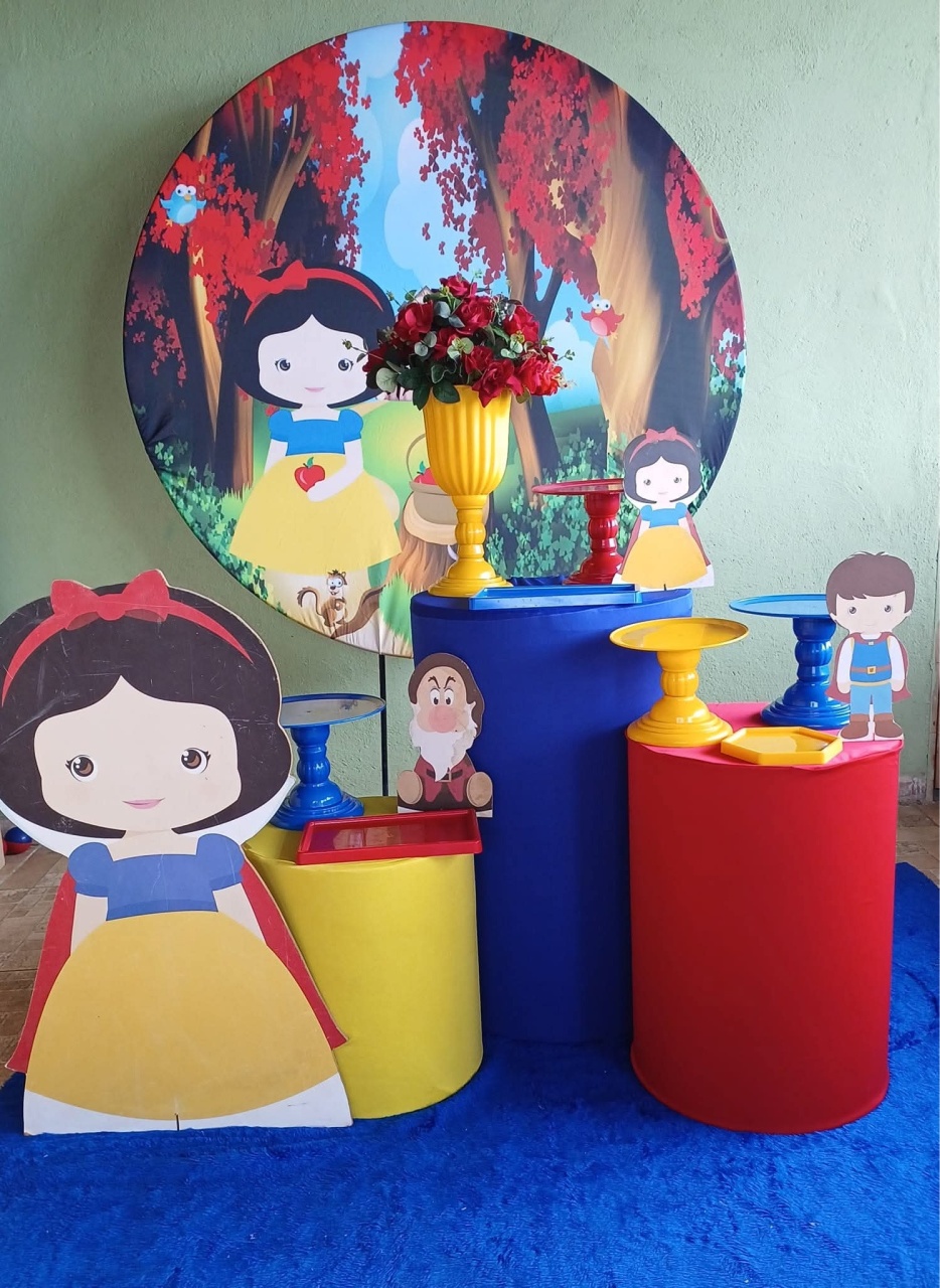 Kit Branca de Neve Cute Basic - Kecafestas 
