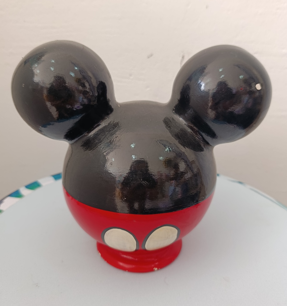 Cabeça Mickey Cerâmica   - Kecafestas 