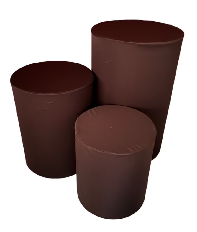 Capa Para Cilindro Marrom  G - Kecafestas 