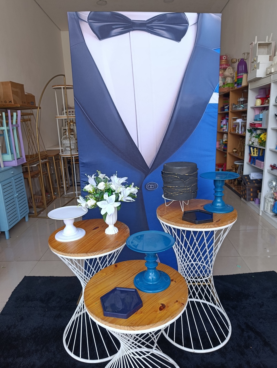 Kit Terno Azul Basic - Kecafestas 