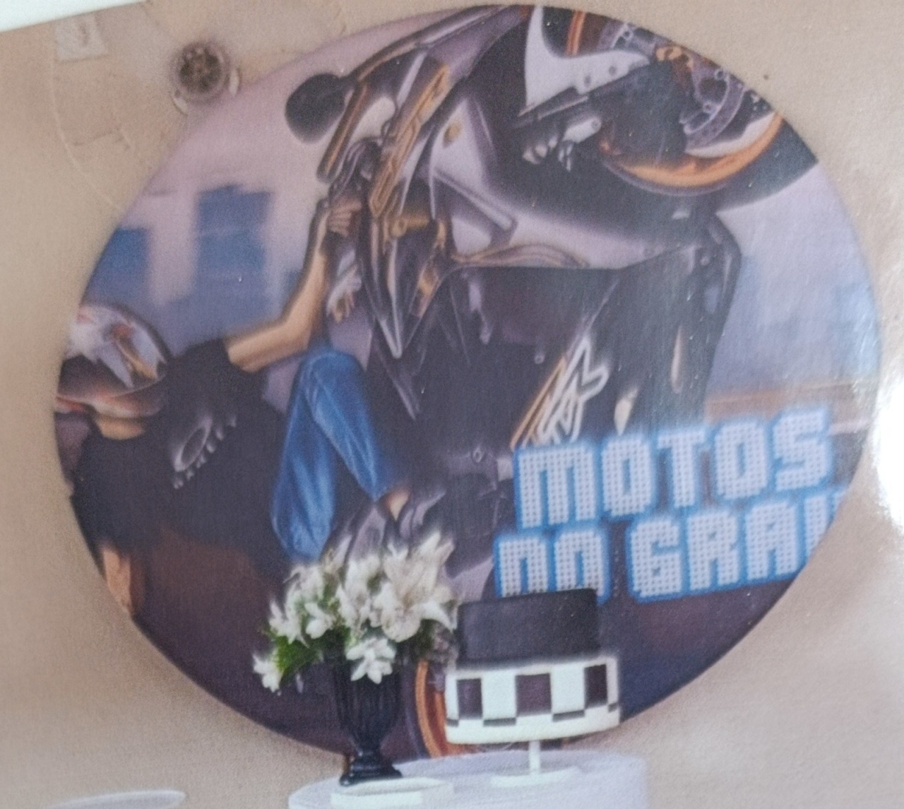 Painel Sublimado Motos - Kecafestas 