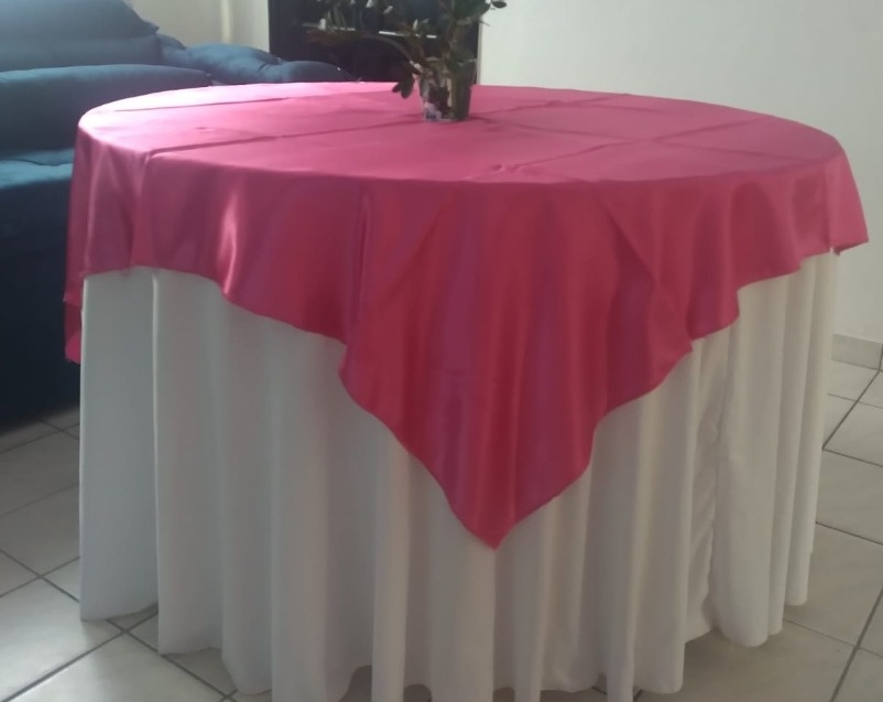 Kit Toalha 3 M E Cobre Manchas 1,5 Metros Várias Cores - Kecafestas 