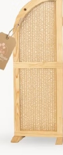 Painel Palha Meia Lua - Kecafestas 