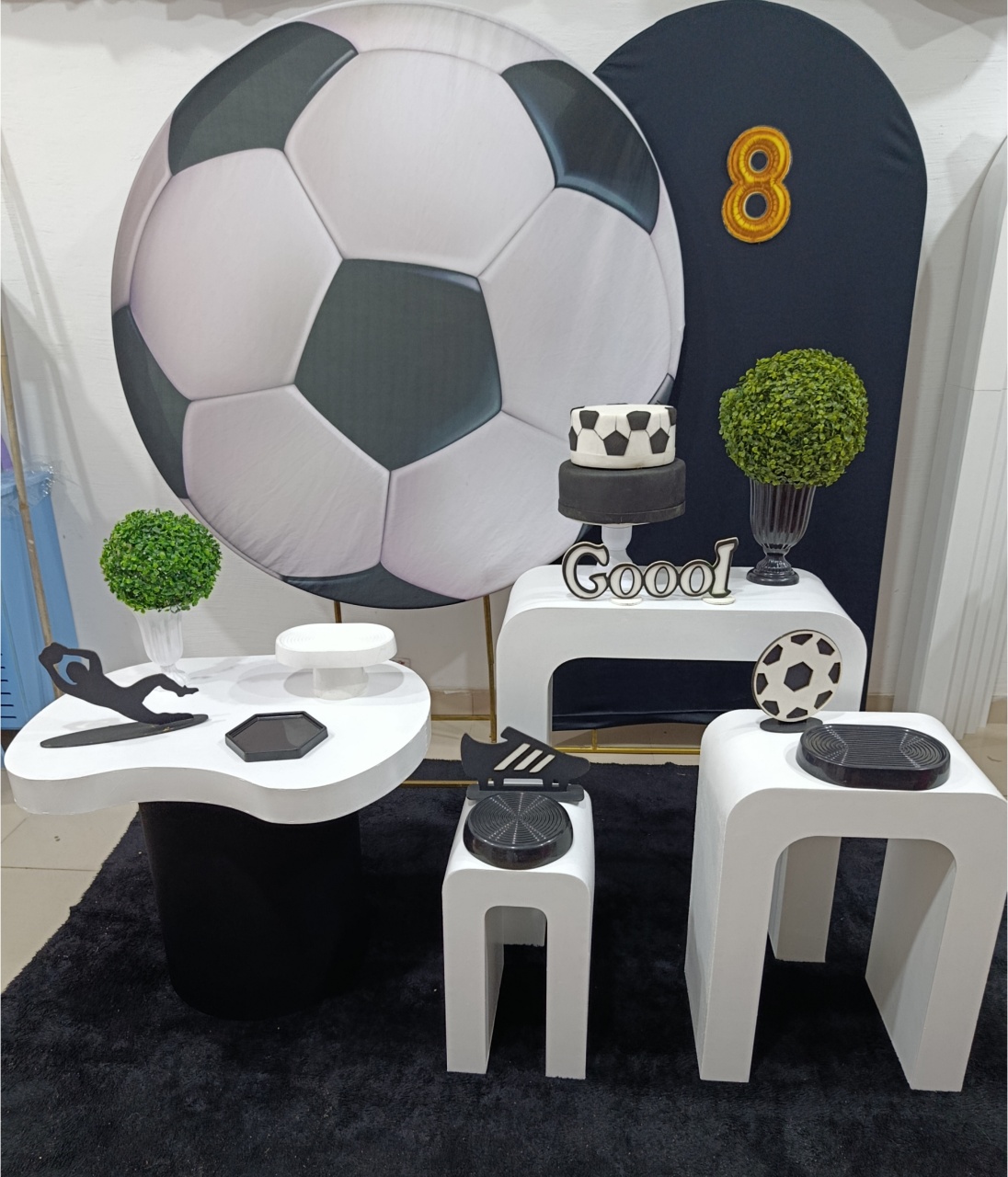 Kit Diamante Bola de Futebol - Kecafestas 