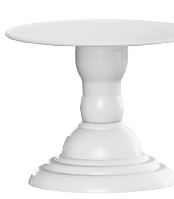 Boleira Royale Modular Branca 22 Cm  - Kecafestas 