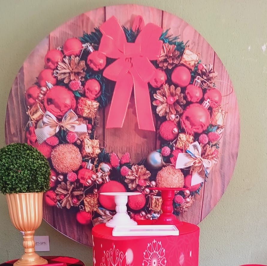 Painel Sublimado Natal 2 - Kecafestas 