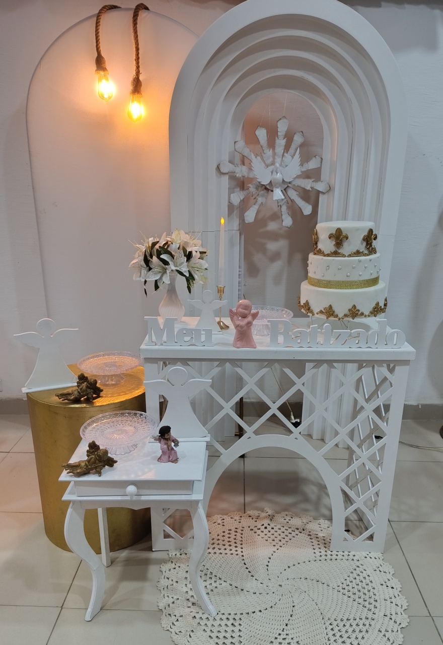 Kit Luxo Batizado - Kecafestas 