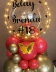 Balão Personalizado de Mesa Com Led - imagem 2