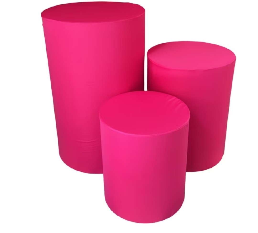 Capa Para Cilindro Pink  M  - Kecafestas 