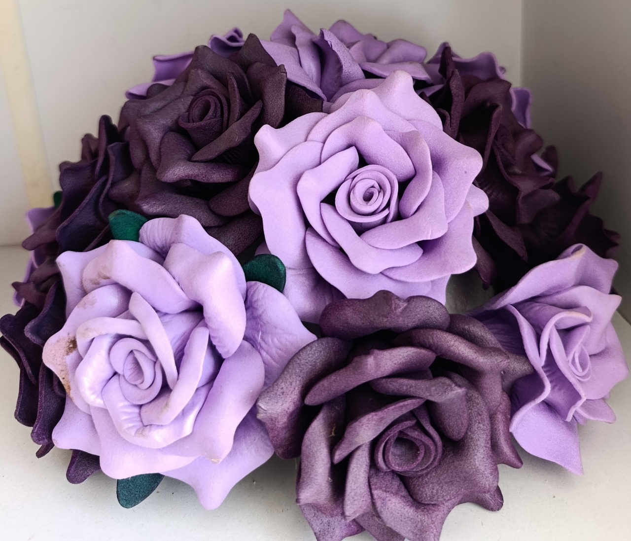 Arranjo Roxo Com Lilás  - Kecafestas 