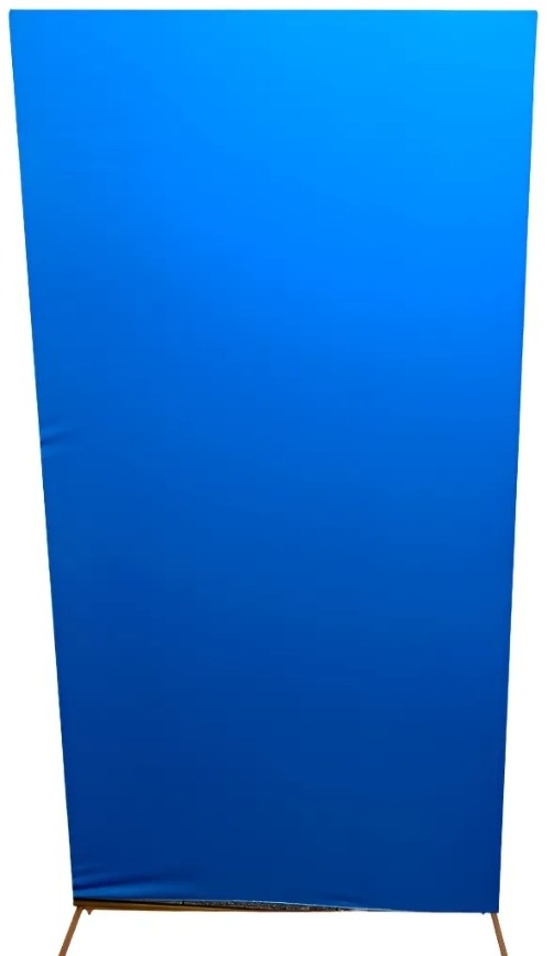 Lateral Lisa Azul Royal  - Kecafestas 