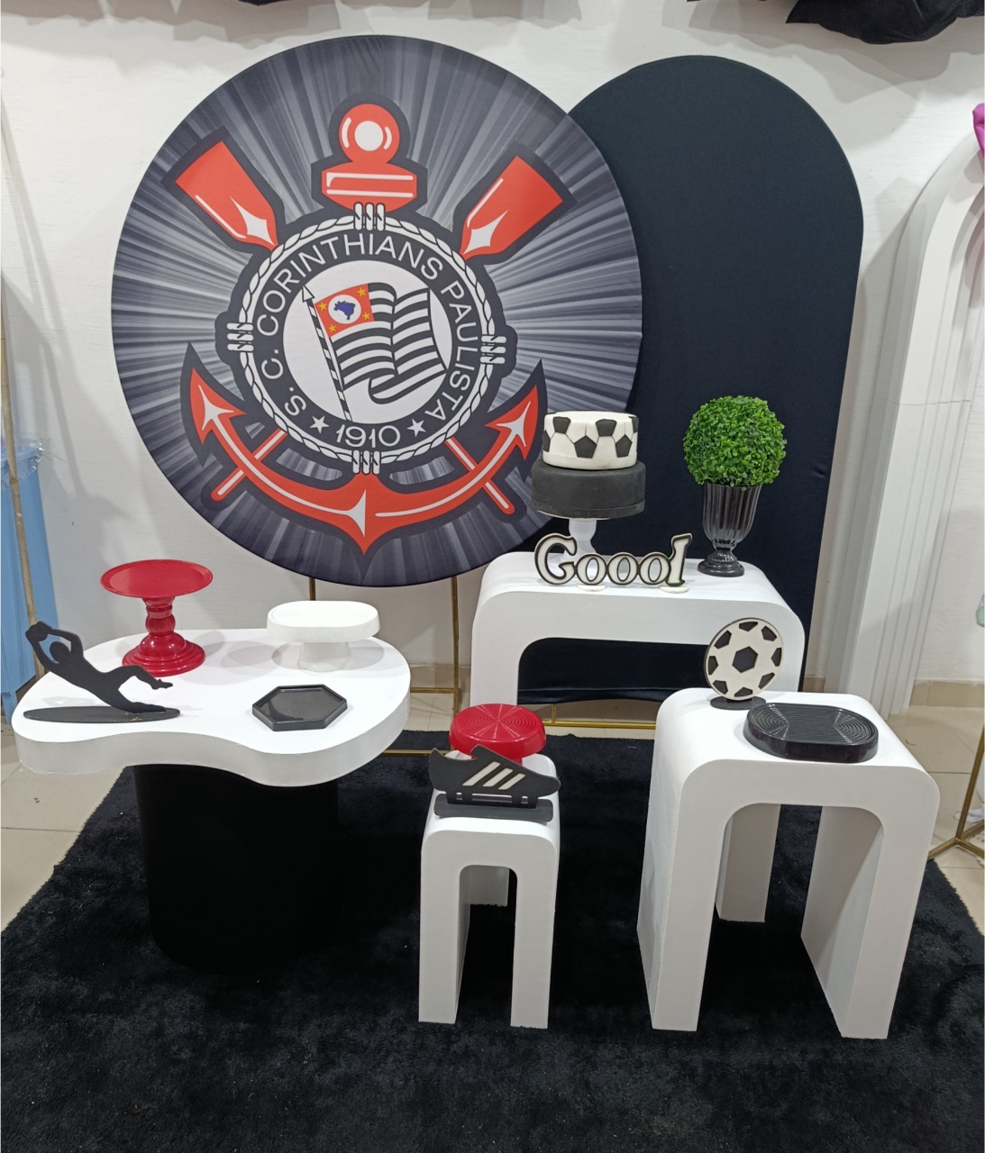 Kit Diamante Corinthians - Kecafestas 